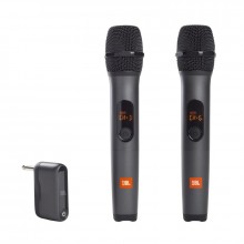 Беспроводной микрофон JBL Wireless Microphone System (2-pack - Black - Plug & Play)